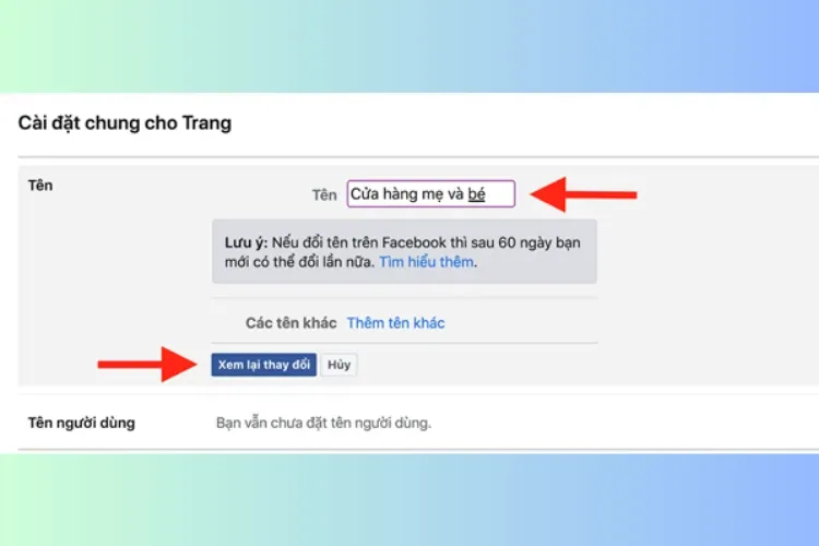 Cách đổi tên page Facebook nhất định bạn phải biết