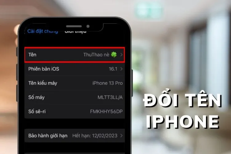 Cách đổi tên thiết bị iPhone, iPad và các thiết bị Apple khác cực đơn giản, dễ dàng