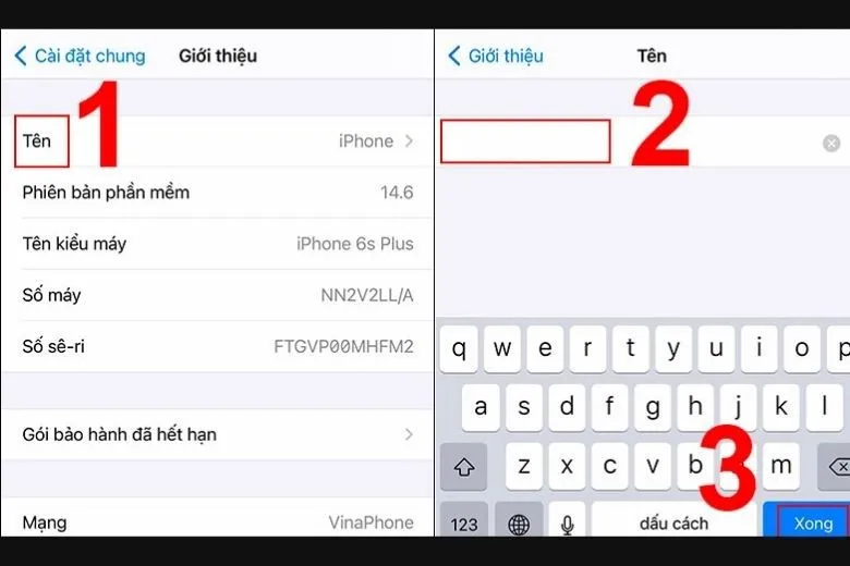 Cách đổi tên thiết bị iPhone, iPad và các thiết bị Apple khác cực đơn giản, dễ dàng