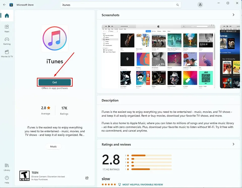 Cách đơn giản nhất để tải iTunes cho Windows 11 mà bạn có thể chưa biết