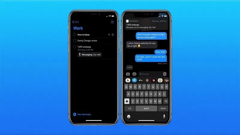 Cách dùng Remind when messaging trên iPhone, iPad, Mac