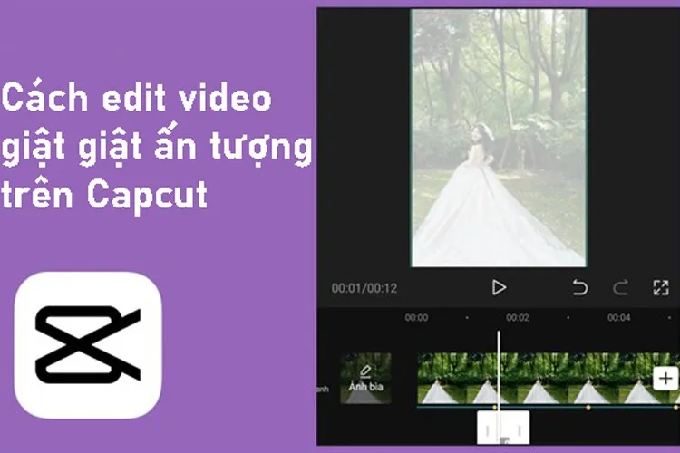 Cách edit Capcut giật giật đu trend Tiktok