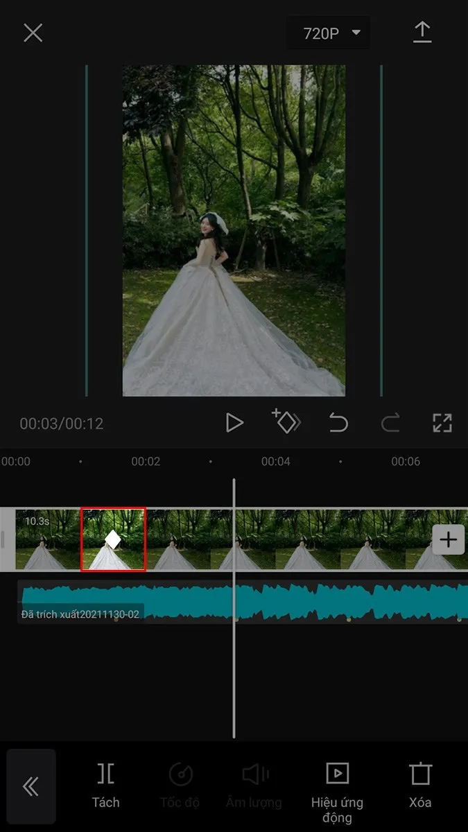 Cách edit Capcut giật giật đu trend Tiktok