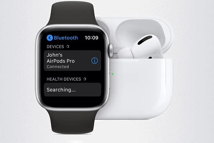 Cách ghép cặp tai nghe bluetooth với Apple Watch