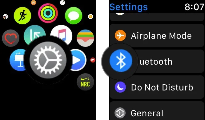 Cách ghép cặp tai nghe bluetooth với Apple Watch