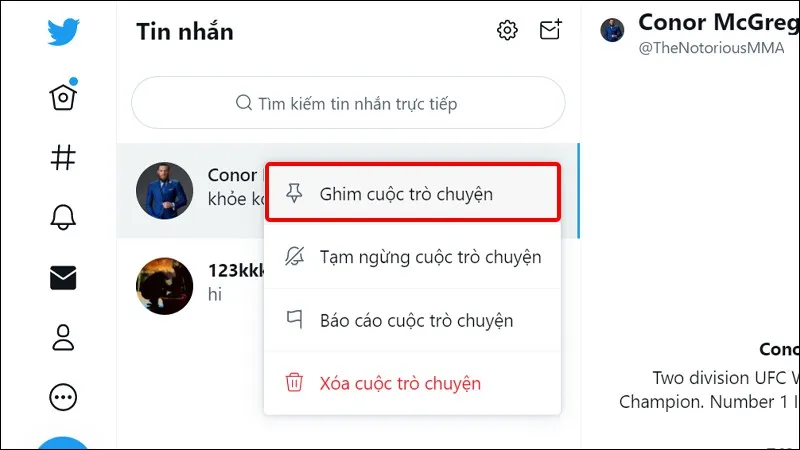 Cách ghim các tin nhắn quan trọng của bạn trên Twitter đơn giản, nhanh chóng