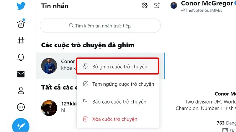 Cách ghim các tin nhắn quan trọng của bạn trên Twitter đơn giản, nhanh chóng