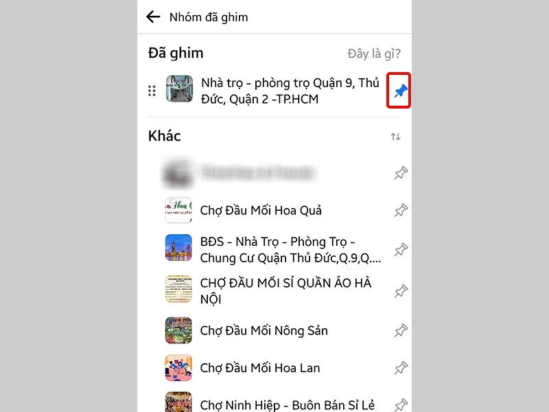 Cách ghim nhóm Facebook trên điện thoại và máy tính cực dễ