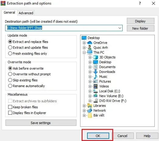 Cách giải nén file rar trên Windows 10 đơn giản và hiệu quả nhất