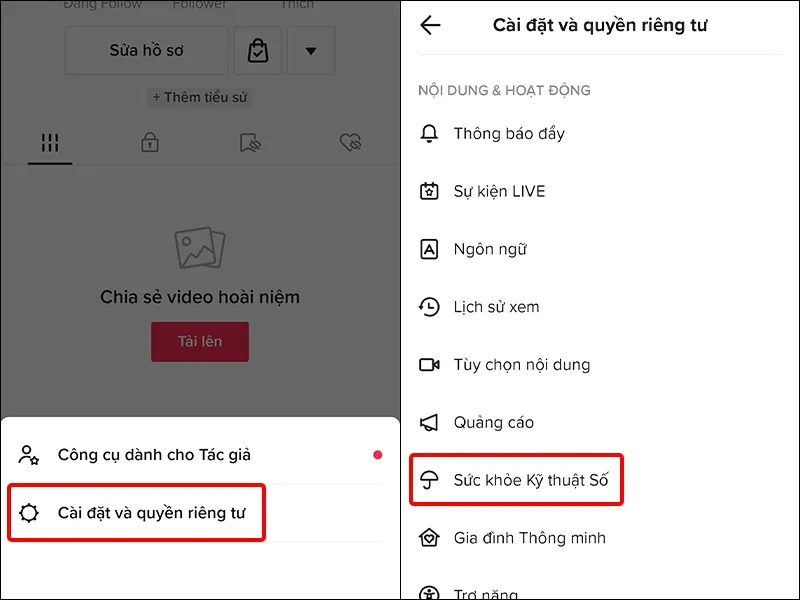 Cách giới hạn nội dung video không phù hợp trên TikTok cực đơn giản