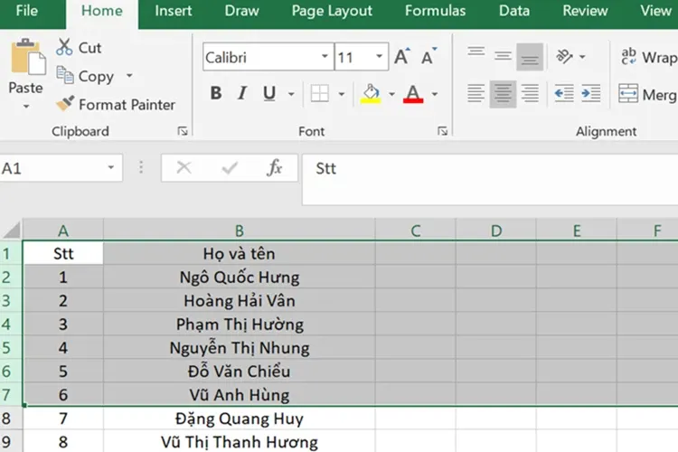 Cách gọi phím tắt Merge Cell trong Excel chỉ trong "nháy mắt", vô cùng dễ dàng - Hình 2