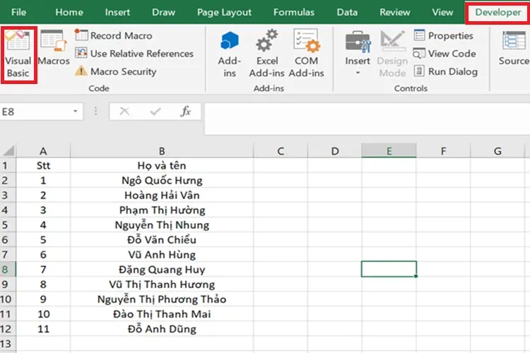 Cách gọi phím tắt Merge Cell trong Excel chỉ trong "nháy mắt", vô cùng dễ dàng - Hình 5