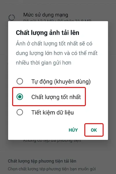 Cách gửi ảnh chất lượng cao trên WhatsApp cực dễ