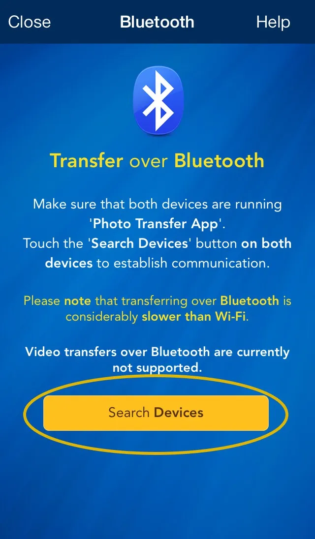 Cách gửi ảnh qua bluetooth iPhone