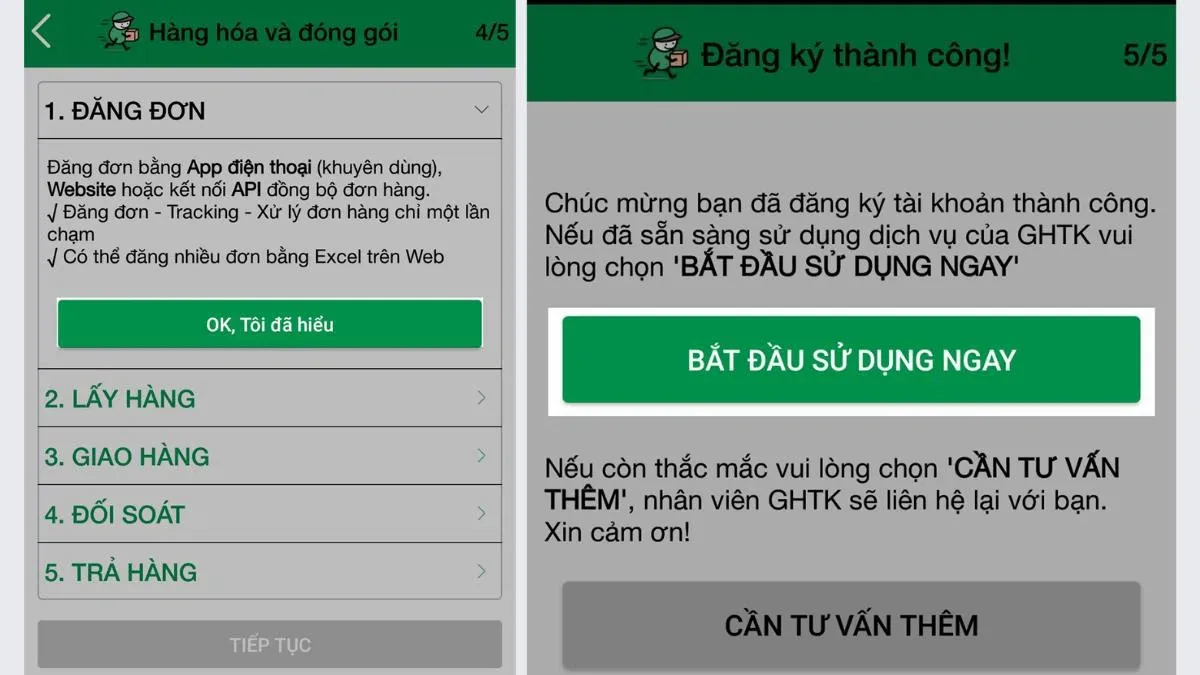 Cách gửi hàng qua Giao Hàng Tiết Kiệm đơn giản, thao tác nhanh chóng tại nhà hoặc bưu cục