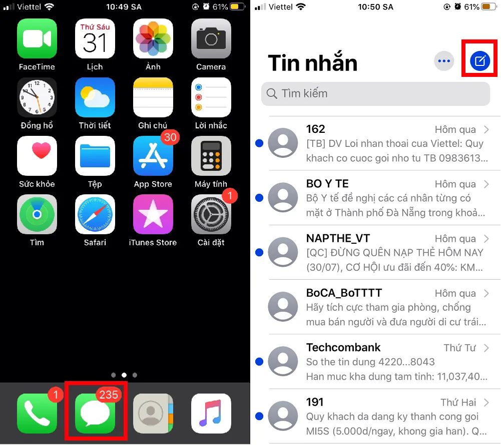 Cách gửi tin nhắn thoại trên iPhone và iPad