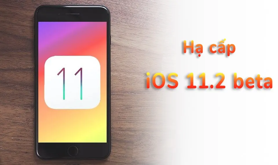 Cách hạ cấp phiên bản iOS 11.2 beta xuống các bản iOS cũ nhưng không mất dữ liệu