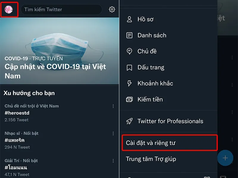 Cách hạn chế quảng cáo trong Twitter trên điện thoại, máy tính cực dễ