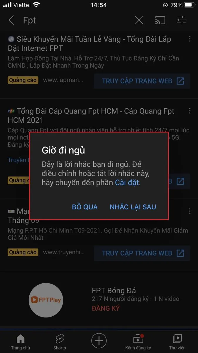 Cách hẹn giờ đi ngủ trên Youtube cực đơn giản và nhanh chóng