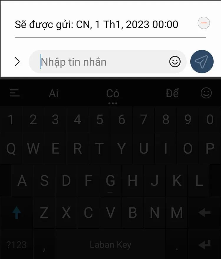 Cách hẹn giờ gửi tin nhắn chúc mừng Tết Dương lịch 2023 trên iPhone và Android