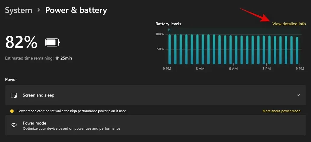 Cách hiển thị phần trăm pin trên laptop Windows 11