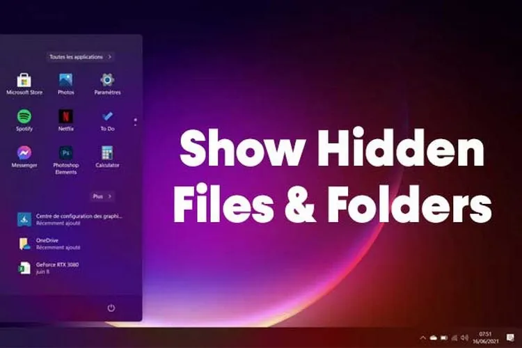 Cách hiển thị tệp và thư mục ẩn trên Windows 11