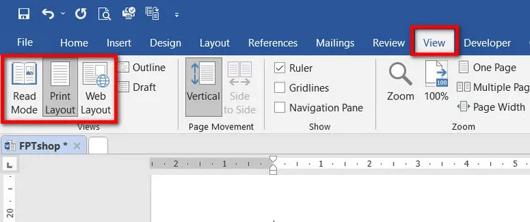 Cách hiển thị từng trang văn bản một trong Microsoft Word