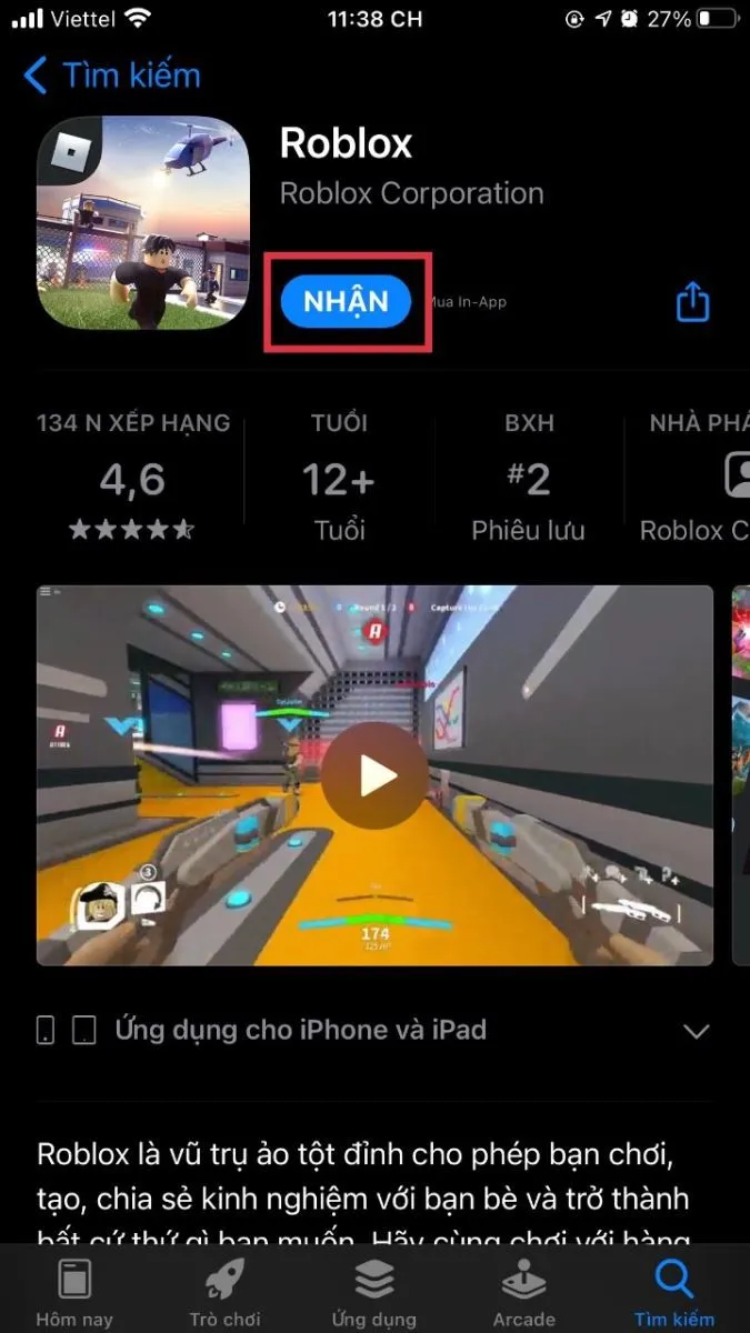 Cách hóa thân vào trò chơi Squid Game trên Roblox bằng điện thoại