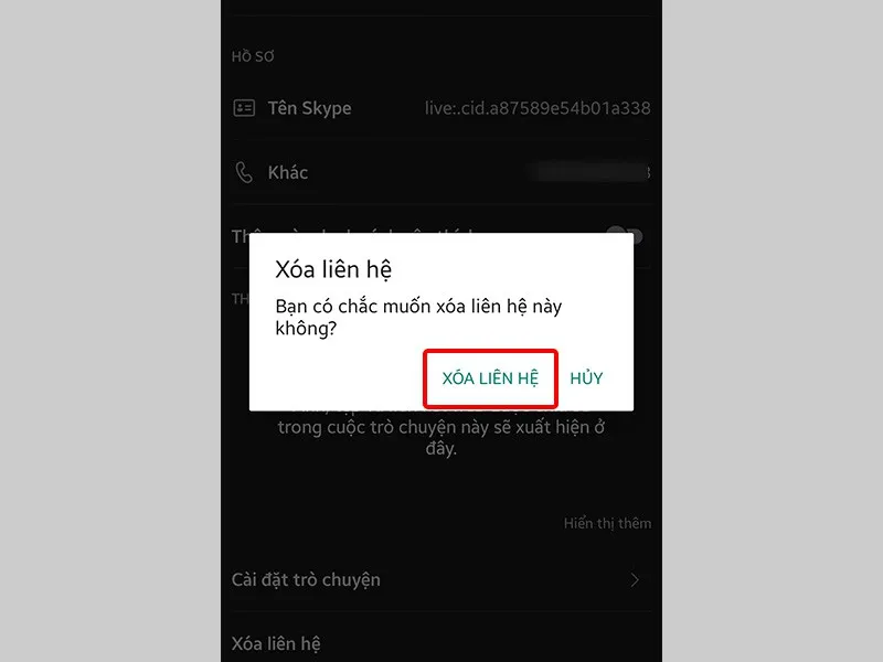 Cách hủy kết bạn Skype trên điện thoại và máy tính cực dễ