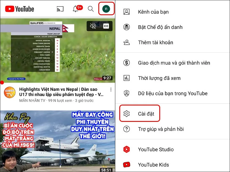 Cách hủy kết nối với ứng dụng trên YouTube cực nhanh