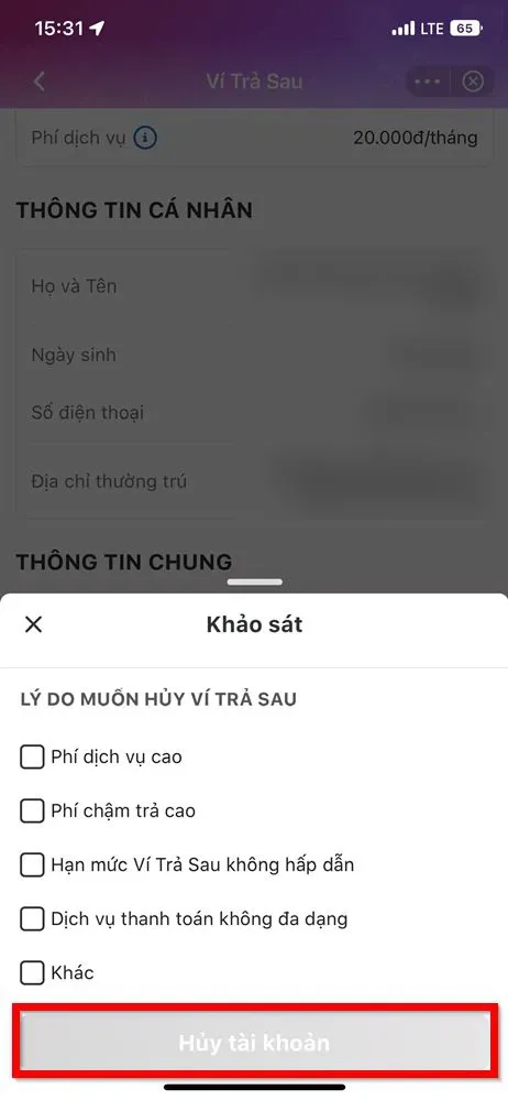 Cách hủy ví trả sau MoMo mà bạn nên biết để thực hiện khi cần