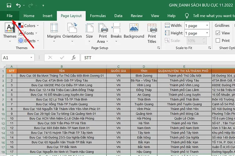 Cách in Excel vừa trang giấy A4, thủ thuật đơn giản nhưng không phải ai cũng biết