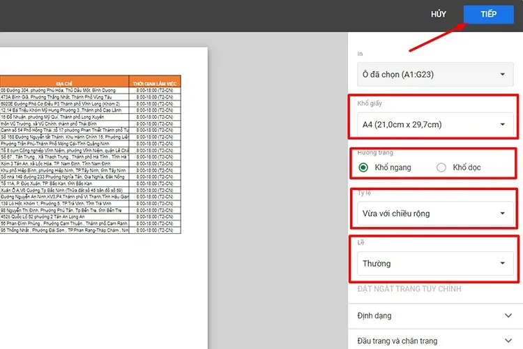 Cách in Excel vừa trang giấy A4, thủ thuật đơn giản nhưng không phải ai cũng biết