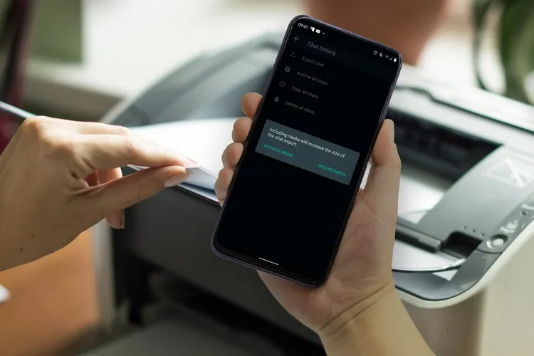 Cách in tin nhắn trò chuyện WhatsApp trên iPhone và Android