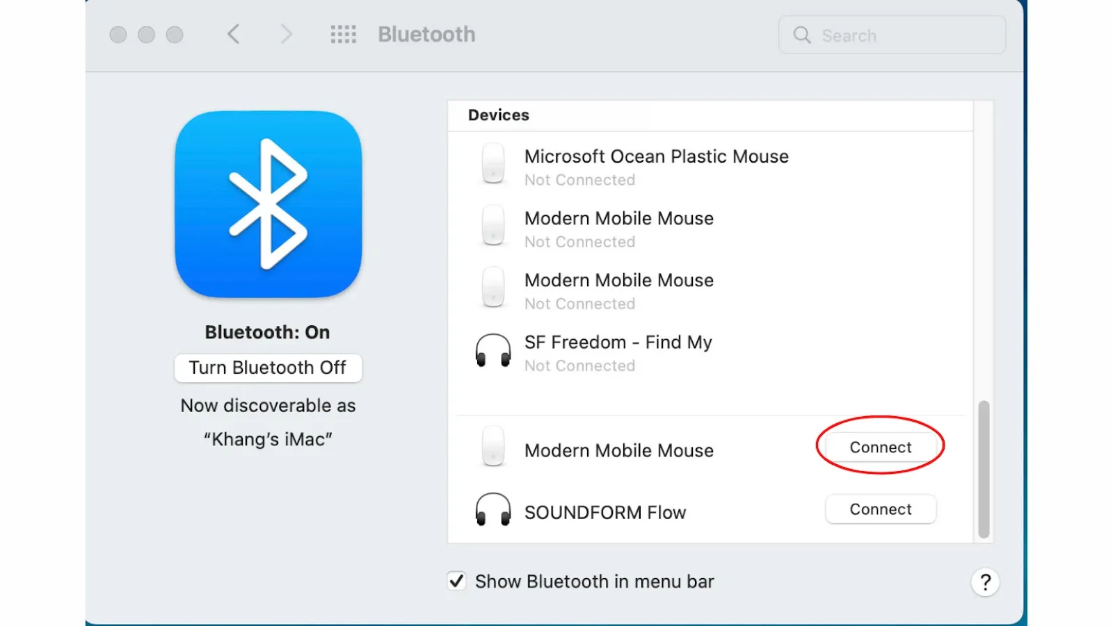 Cách kết nối chuột bluetooth Microsoft cho hệ điều hành Windows và macOS