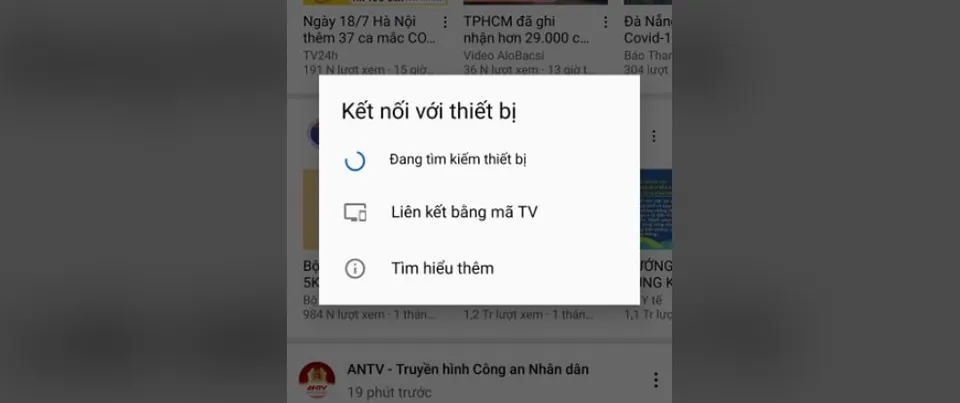 Cách kết nối điện thoại với TV qua YouTube mà không cần Smart TV