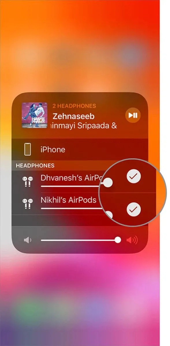 Cách kết nối hai AirPods với iPhone để chia sẻ nhạc trên iOS 13