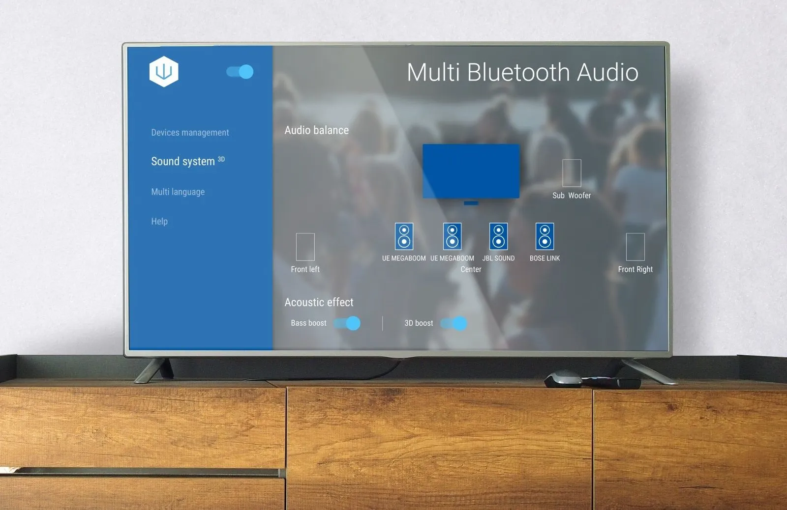 Cách kết nối loa bluetooth với tivi