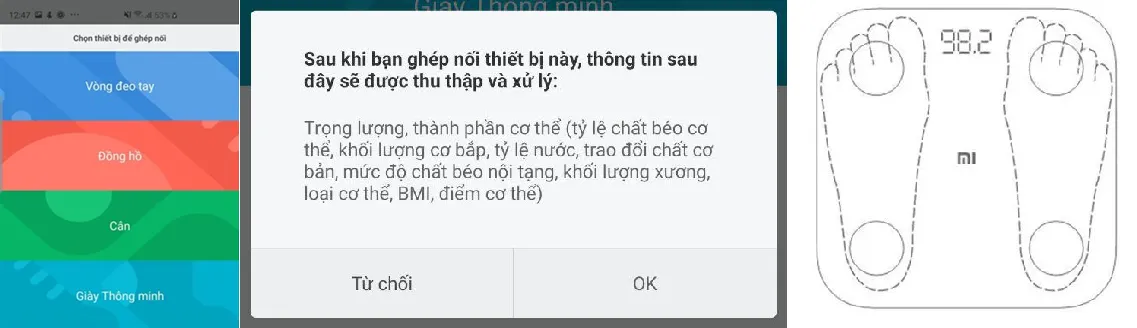 Cách kết nối và sử dụng cân sức khỏe điện tử Xiaomi