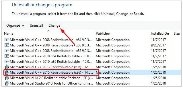 Cách khắc phục lỗi api-ms-win-crt-runtime-l1-1-0.dll is missing