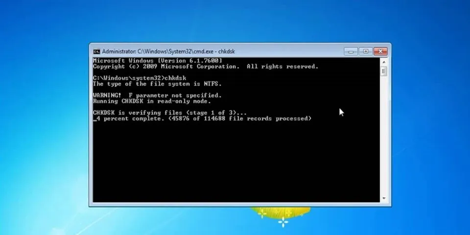 Cách khắc phục lỗi Check Disk trên Windows 10