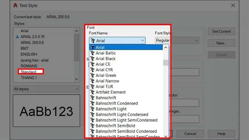 Cách khắc phục lỗi font chữ trong CAD nhanh nhất chỉ trong vài giây