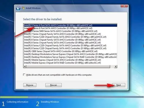 Cách khắc phục lỗi load driver khi cài đặt Windows bằng USB