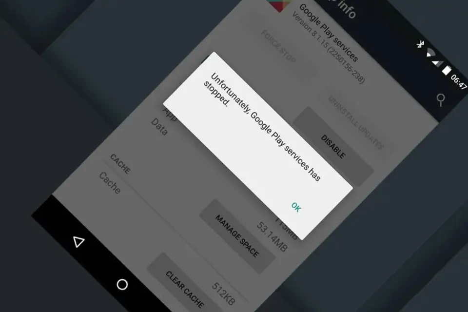 Cách khắc phục lỗi “Rất tiếc dịch vụ của Google Play đã dừng” hiệu quả 100%