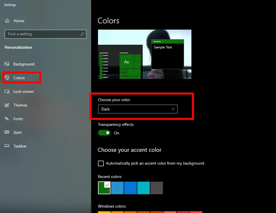 Cách khắc phục lỗi thanh Taskbar bị chuyển sang màu trắng Windows 10