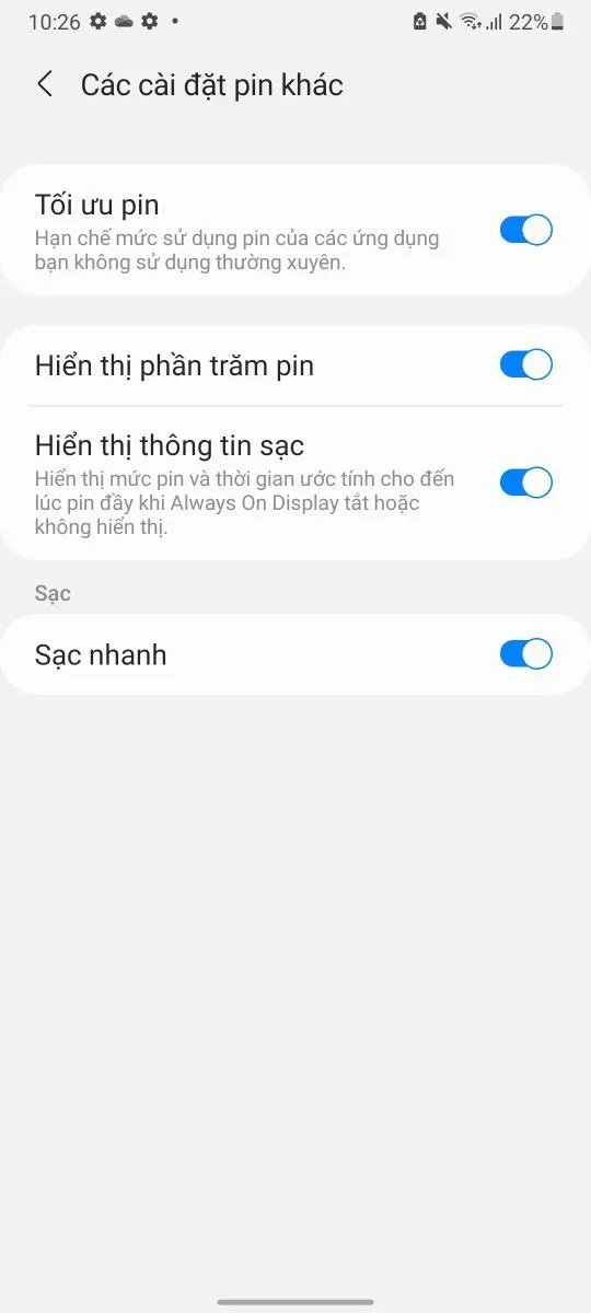 Cách khắc phục tình trạng hao pin trên Android 11