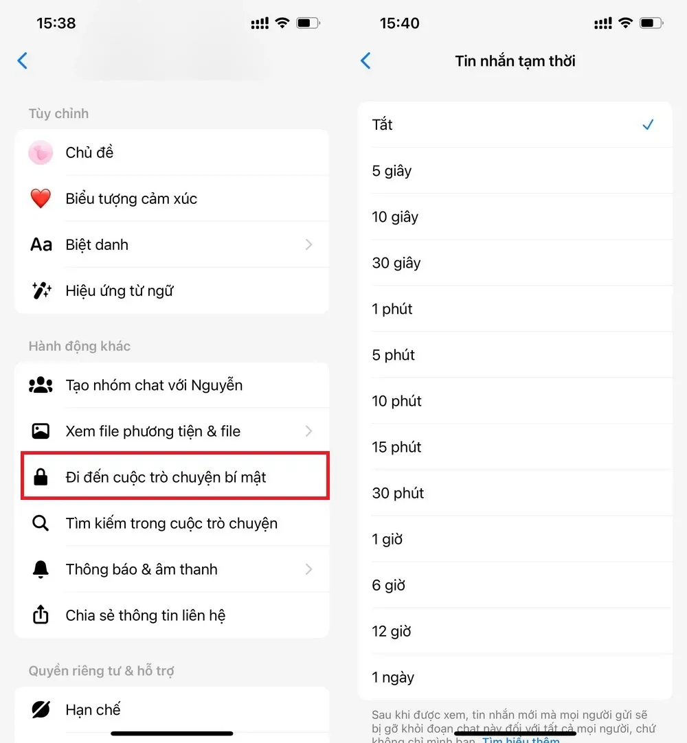 Cách khóa Messenger trên iPhone, bảo mật tin nhắn Messenger cực hay mà bạn cần biết