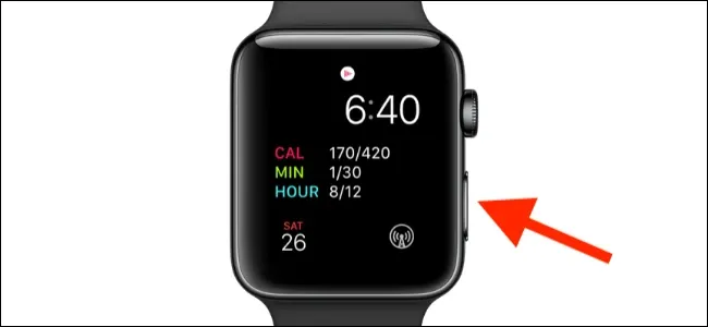 Cách khởi động lại Apple Watch