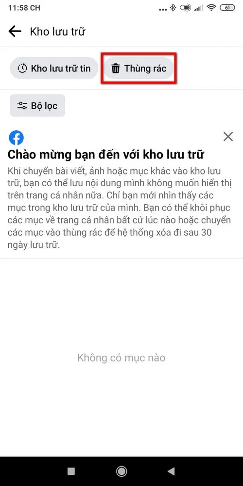 Cách khôi phục bài viết đã xóa trên Facebook