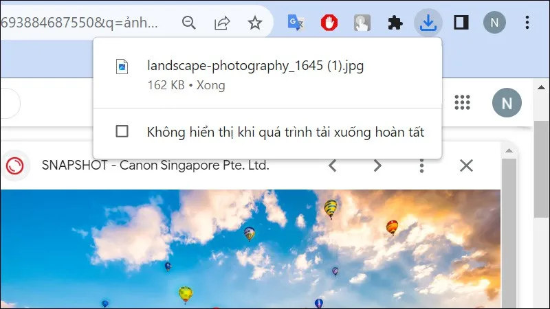 Cách khôi phục thông báo tải xuống Google Chrome vô cùng dễ